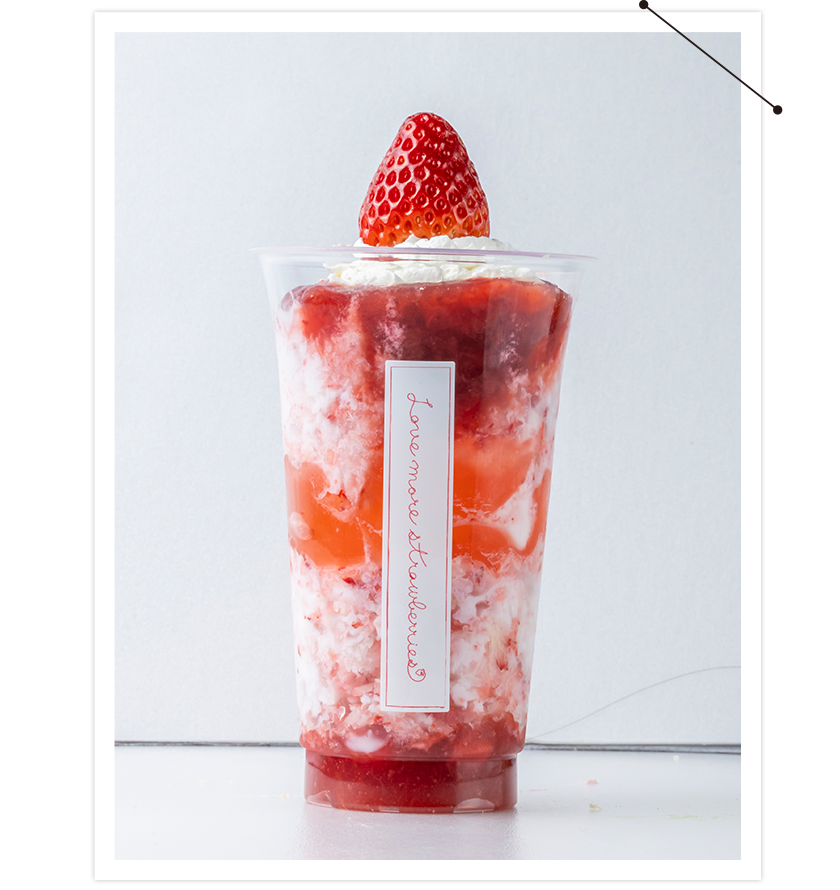 10粒いちごパフェ